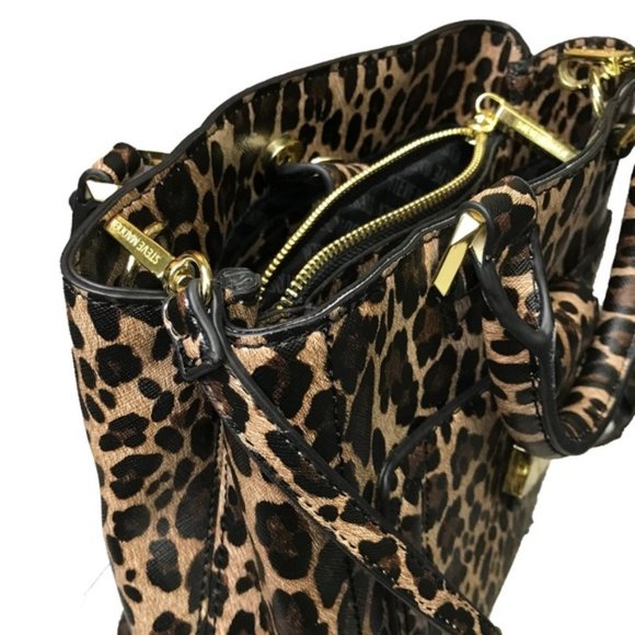 Steve Madden Leopard Women's Mini Btracy Mini Tote - Picture 12 of 13